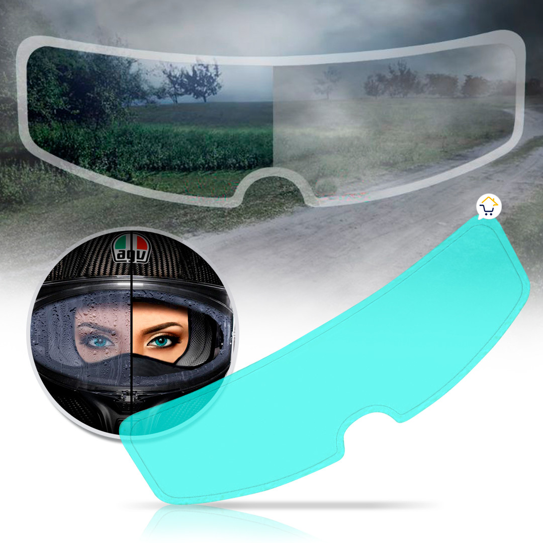 Pelicula Anti Lluvia Adhesiva Para Casco - Image 3