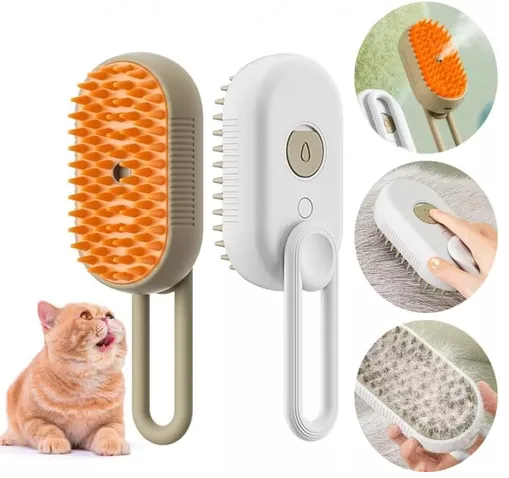 Cepillo De Vapor Quita Pelos 3en1 Masaje - Image 3