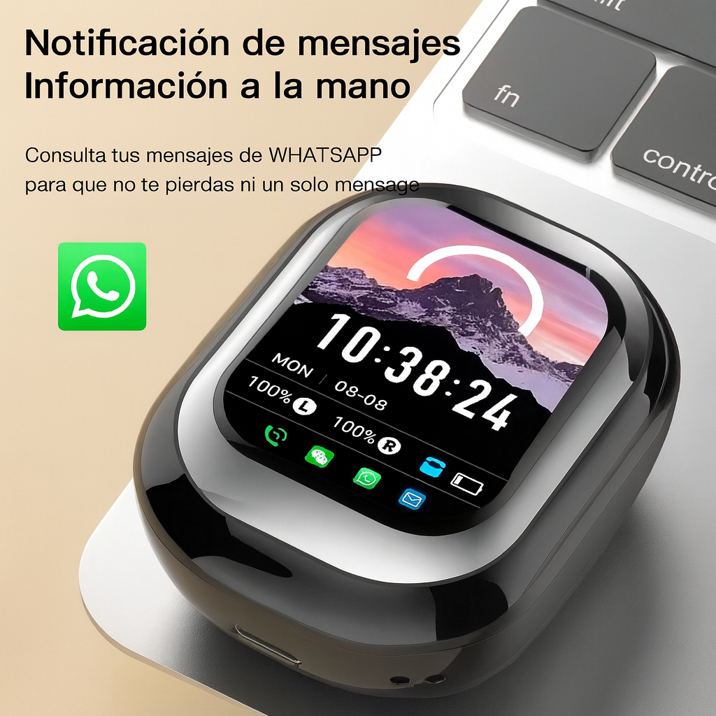 Audifonos Con Pantalla Ai Seone - Image 2