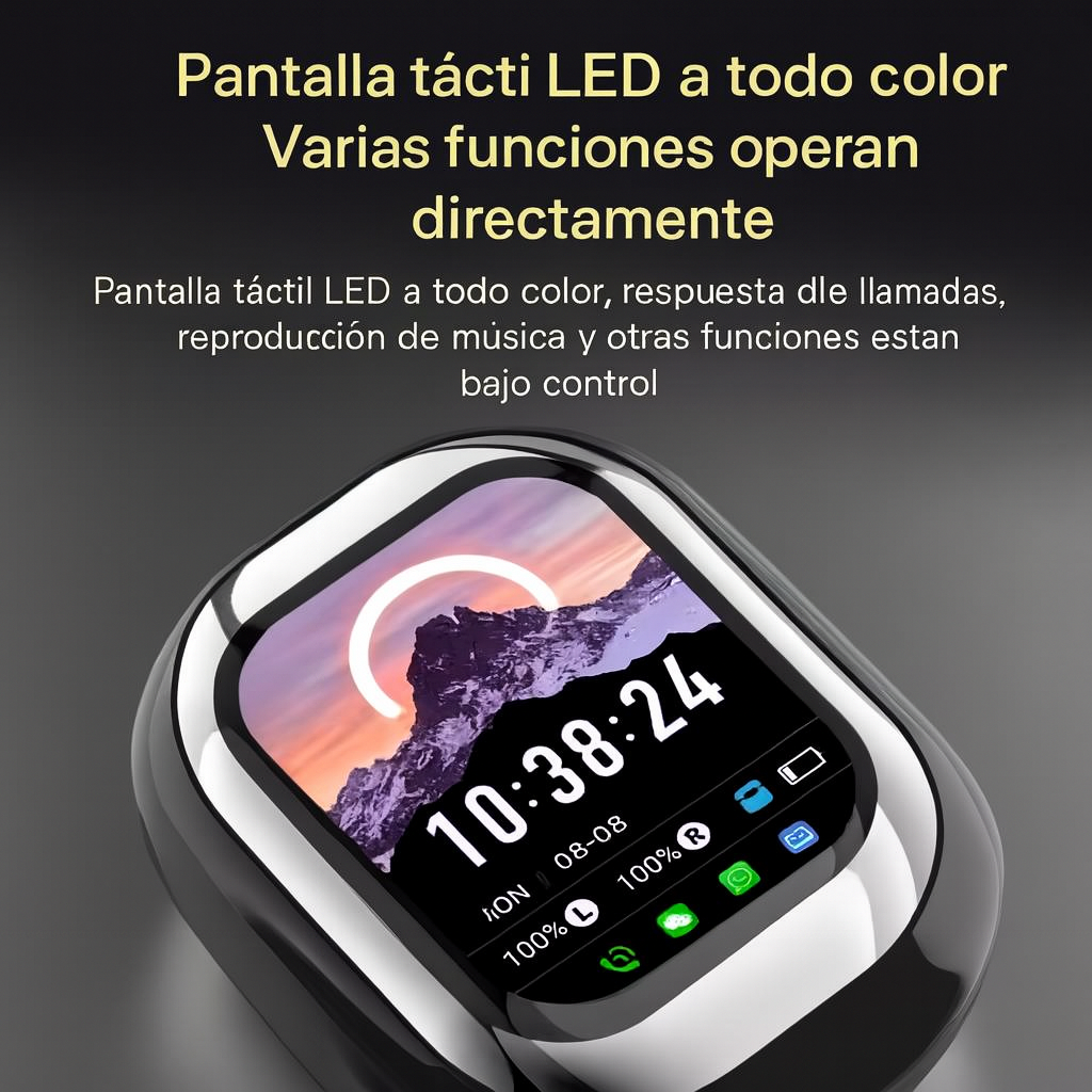 Audifonos Con Pantalla Ai Seone - Image 4