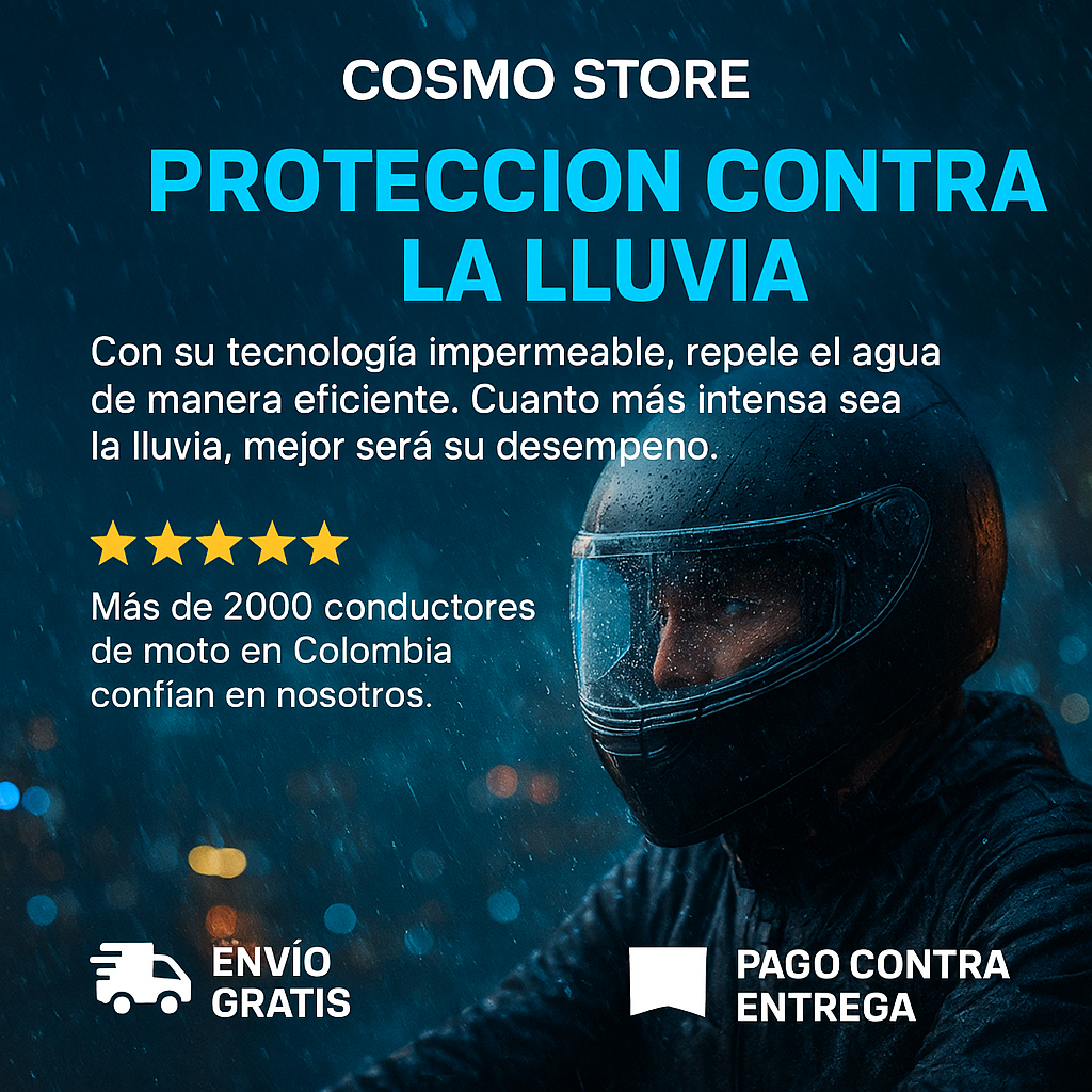 Pelicula Anti Lluvia Adhesiva Para Casco - Image 5