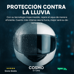 Pelicula Anti Lluvia Adhesiva Para Casco