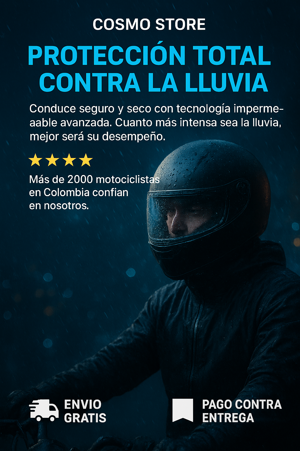 Pelicula Anti Lluvia Adhesiva Para Casco - Image 6